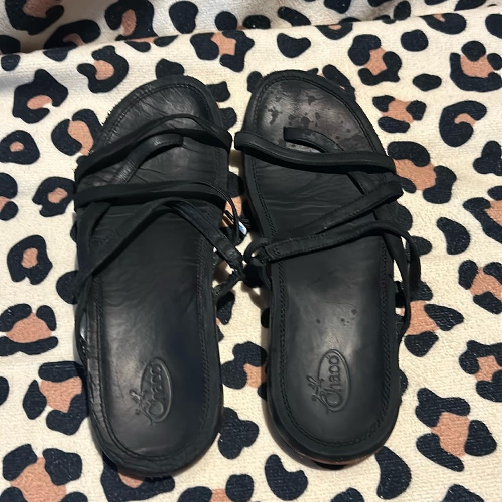 Chaco Black Cordova Sandals